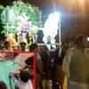 Article image for: Holi in <i class="tbold">vrindavan</i>: Children make beautiful rangoli to welcome Lord Krishna's procession