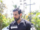 John Abraham arrives