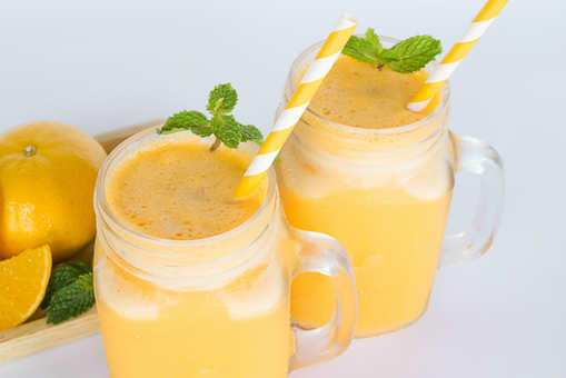 Orange Sherbet Smoothie