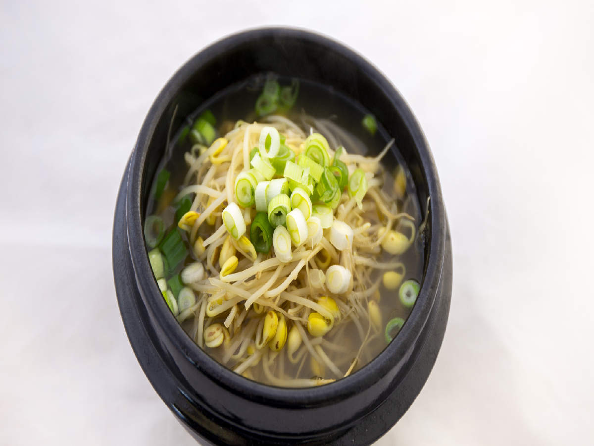 Bean Sprouts Soup Recipe How To Make Bean Sprouts Soup Recipe Homemade Bean Sprouts Soup Recipe