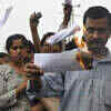 Kejriwal burning his own IIT degree after looking at his performance in Punjab