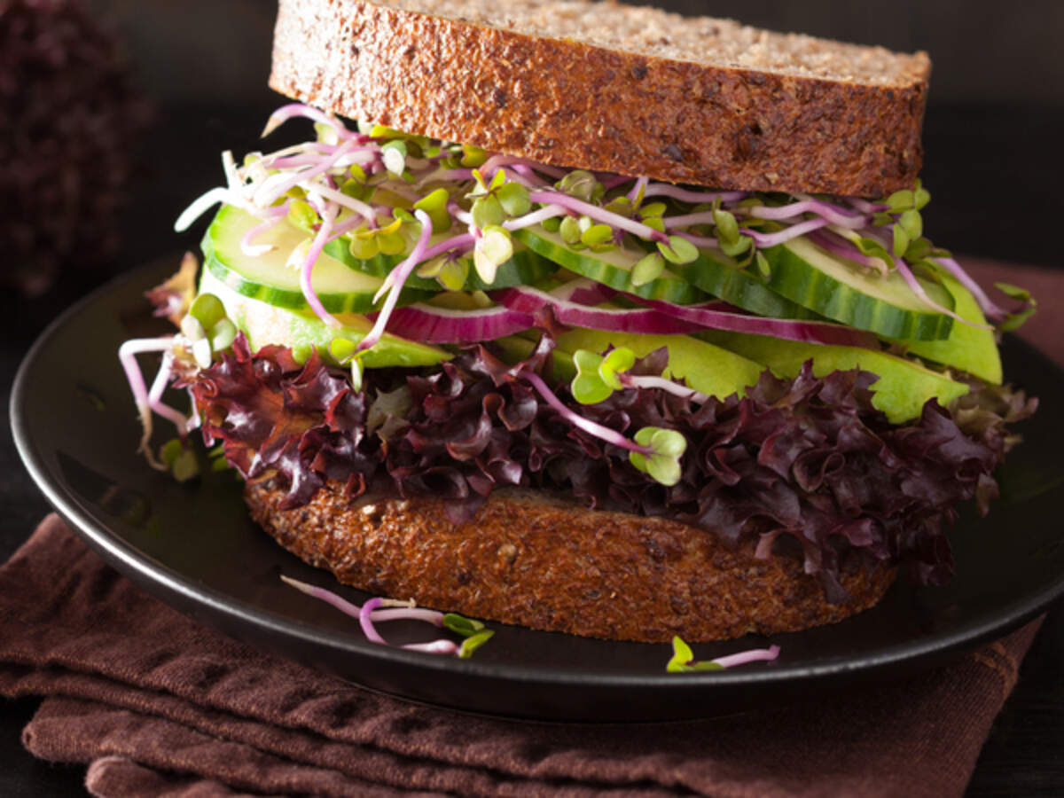 Cucumber Sprout Sandwich Recipe