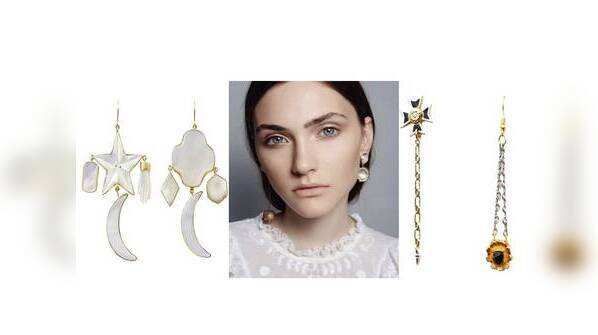 Mismatched earrings