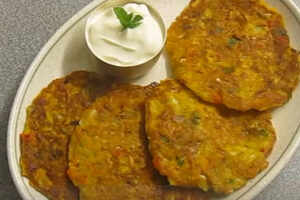 How to make Vegetable Oats Pancake