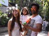 Tanvi Azmi&rsquo;s Holi party