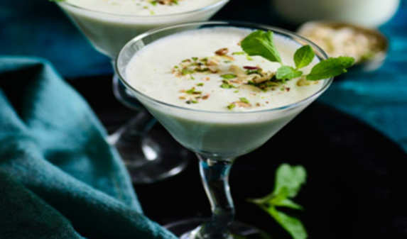 5 Minutes Cucumber Lassi - Sandhya's Kitchen