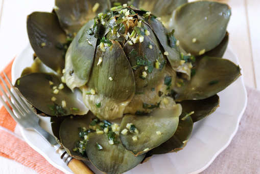 Steamed Artichoke