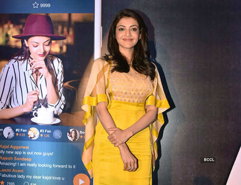 Kajal Aggarwal launches her official app