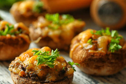 Stuffed Mushrooms with Crabmeat