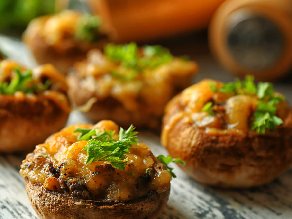 Stuffed Mushrooms with Crabmeat Recipe