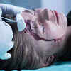 Do not remove the debris or anything that is sticking to the wound