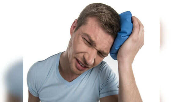 Apply ice-packs