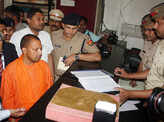 Yogi Adityanath pays surprise visit to police station
