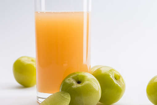 Amla and Chikoo Drink