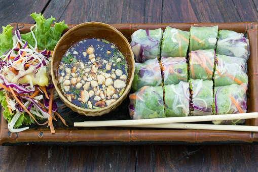 Southern Thai Fresh Rolls