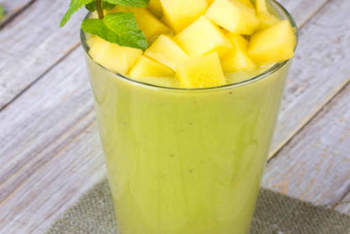 Chilli Mint and Mango Smoothie