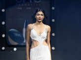 Models walk the ramp for Stars Cosmetics