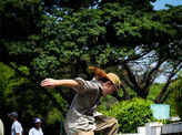 Skaters leave city folk in awe
