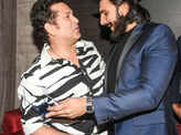 Sachin Tendulkar with Ranveer Singh