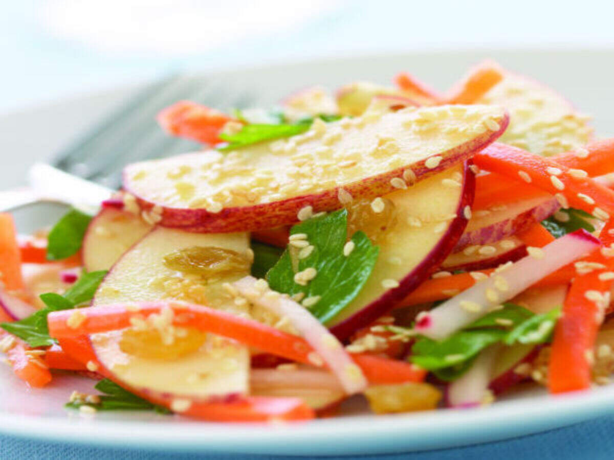 Apple Sesame Salad Recipe