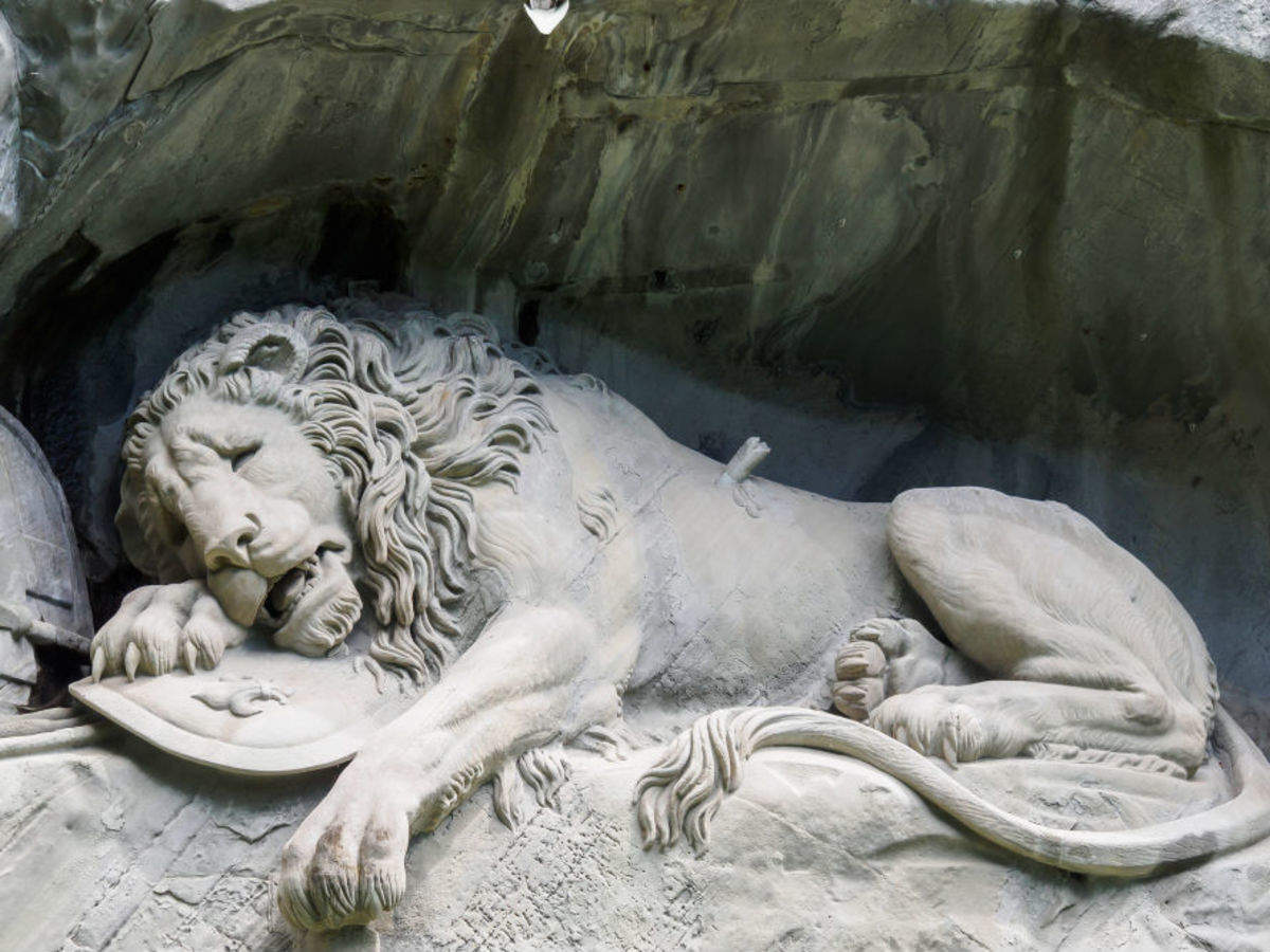 Lion Monument, Lucerne - Times of India Travel