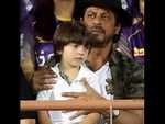 Shah Rukh and AbRam Khan up the fun quotient at the T-20 match