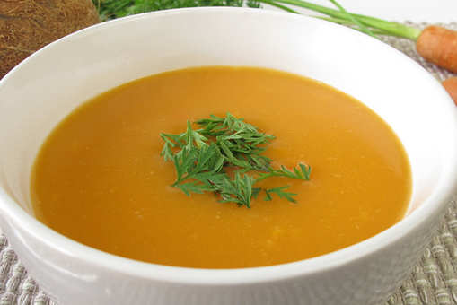 Milky Carrot Soup
