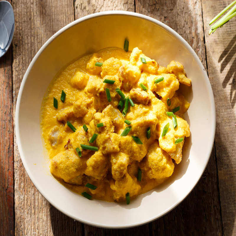 Chicken and cauliflower hot sale curry