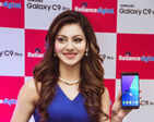 Urvashi unveils Samsung C9 Pro