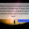On the spirit of a town