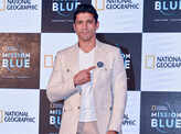 Farhan at Mission Blue campaign