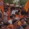 Article image for: Agra: VHP, Bajrang Dal protest outside Taj Mahal