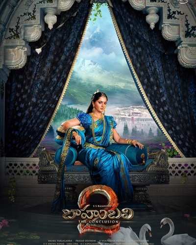 Bahubali 2: The Conclusion: Bahubali 2 Poster: Anushka Shetty carries  royalty with panache