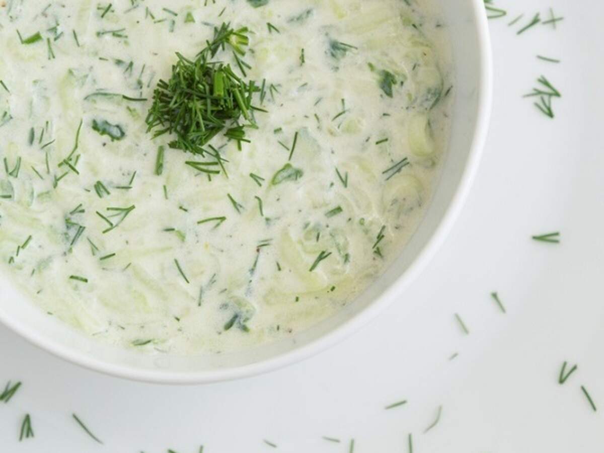 Ghiya Raita Recipe: How to make Ghiya Raita Recipe at Home | Homemade Ghiya Raita Recipe - Times Food