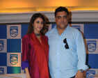 Ram & Gautami at Philips press conference