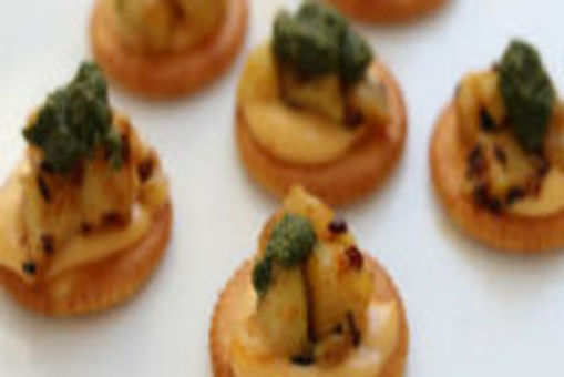 Chatpata Veg Canapes