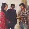 Ranbir Kapoor and Katrina Kaif celebrate Anurag Basu's birthday on the sets of 'Jagga Jasoos'