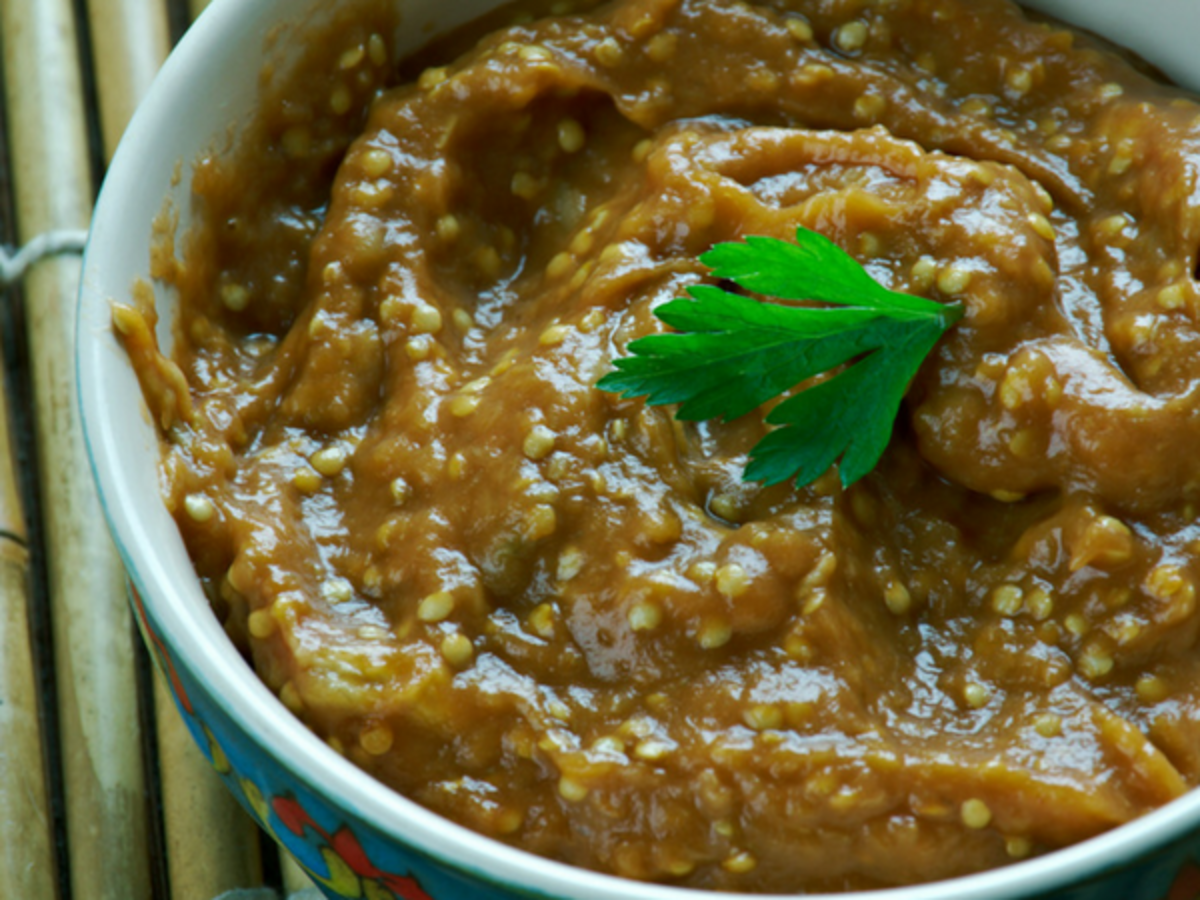 Eggplant Salad Dip Recipe