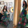 Aishwarya is ready to take on the world in her shiny green dress