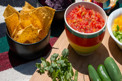 Chickpea and Red Pepper Salsa