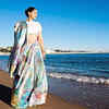 Sonam channels her inner-diva in a unicorn-hued saree at a press meet