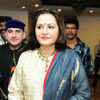 Article image for: Jaya Prada attends the movie pooja of <i class="tbold">ma nishad</i>