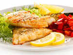 Grilled Fish with Saute Veggies