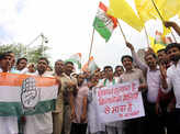 Congress protest against MP govt