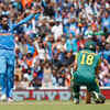 Hardik begins the choke