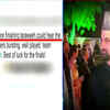 Article image for: Separatist Mirwaiz <i class="tbold">umar farooq</i> celebrates Pakistan's victory against England