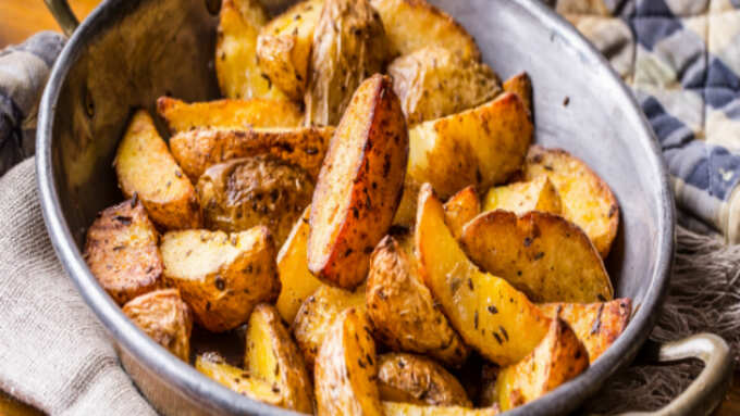 Roasted Potato Wedges