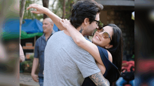 Pic: Love is in the air for Sunny Leone and hubby Daniel Weber