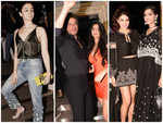 Bollywood celebs attend the launch of a restaurant designed by Gauri Khan