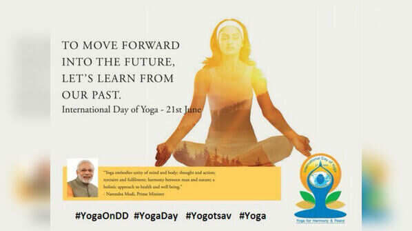 Third International Yoga Day.